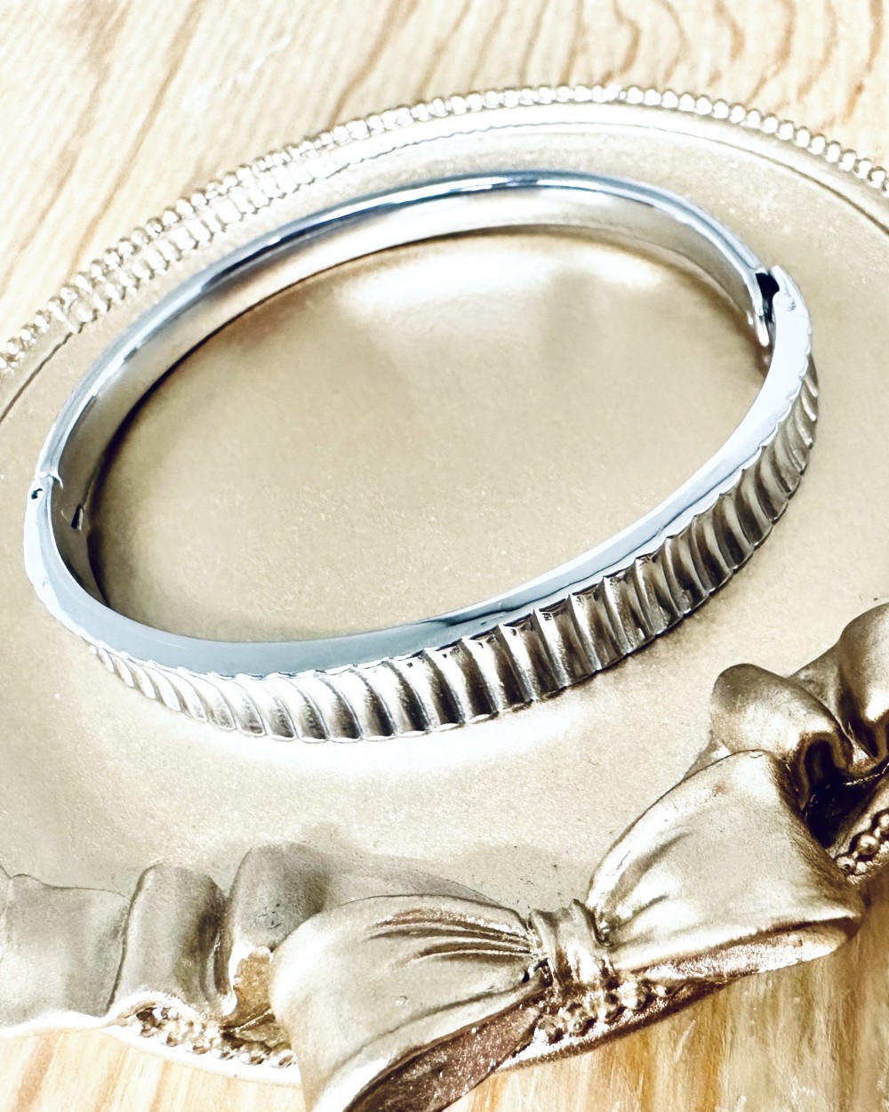 Simple Silver Bracelet 