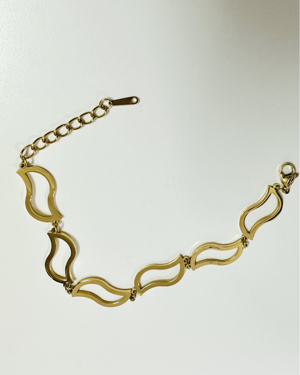 Gold Loop Bracelet