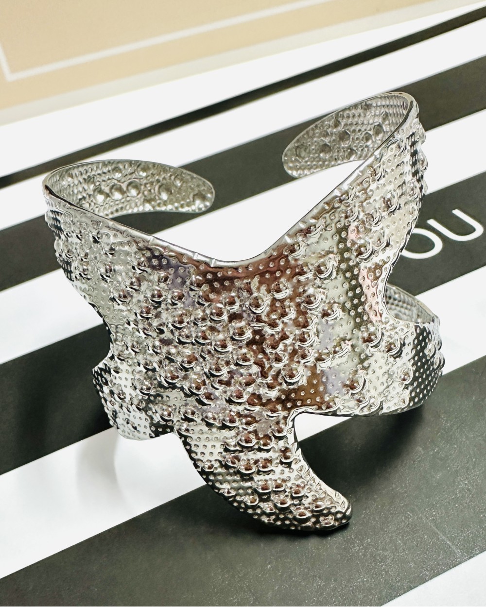 Star Shaped  Silver Bracelet