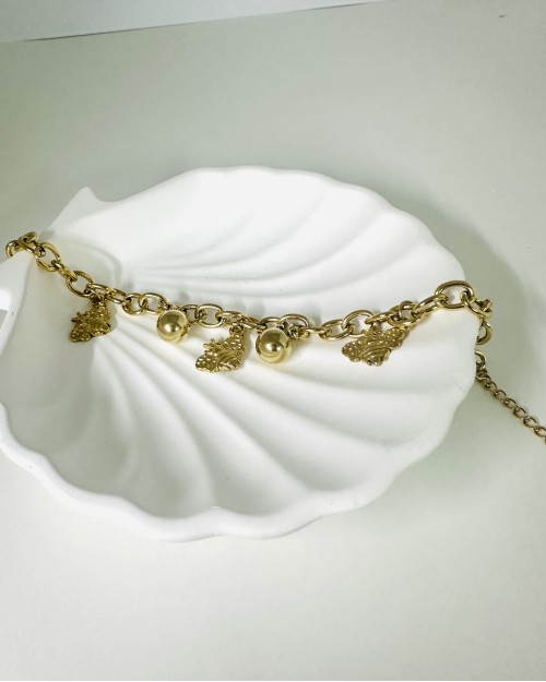 GOLDEN CHARM BRACELET