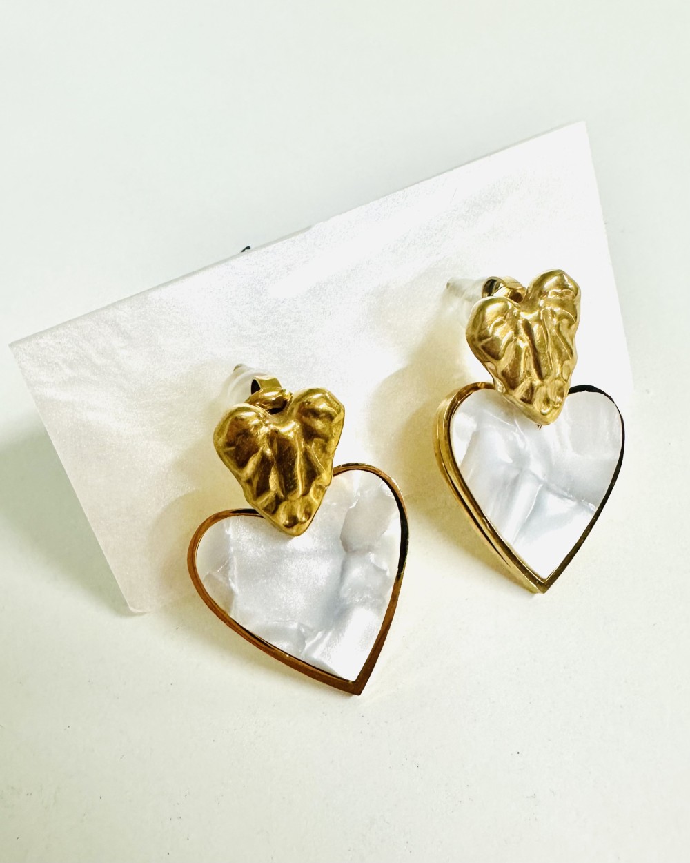 LITTLE HEART GOLD EARRING