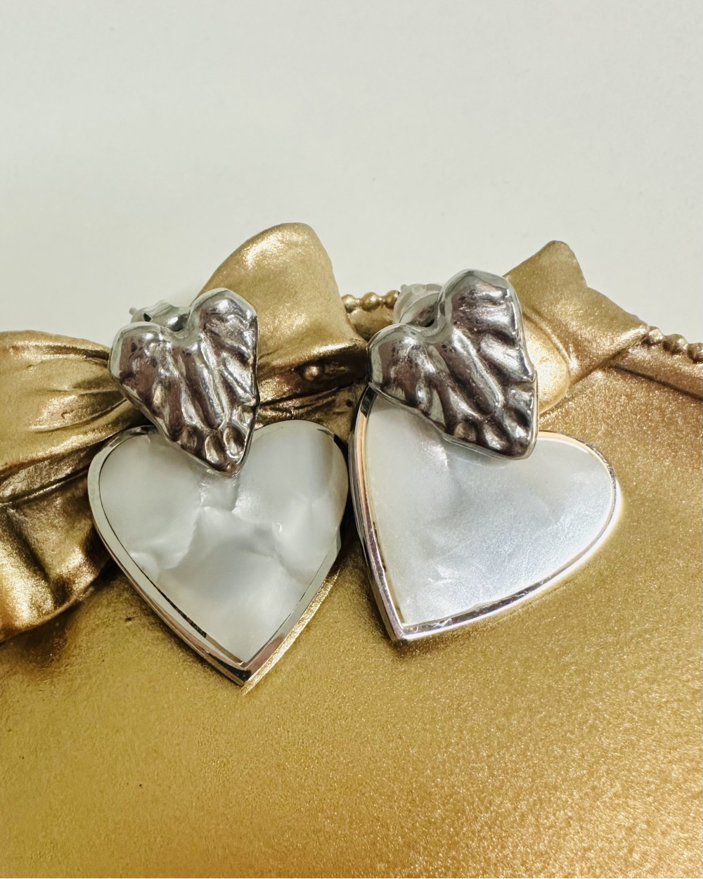 LITTLE HEART SILVER EARRING