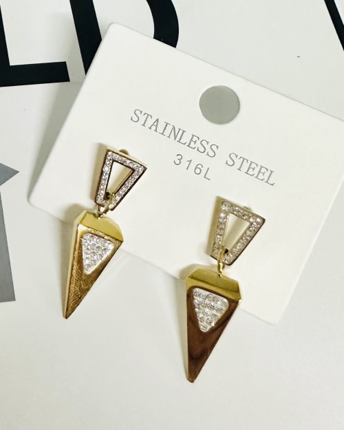 TRIANGLE EAR RINGS 
