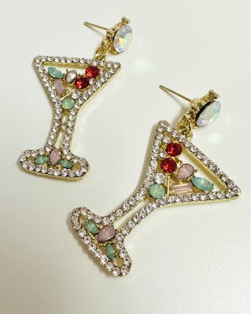 GLITTERY EARRING