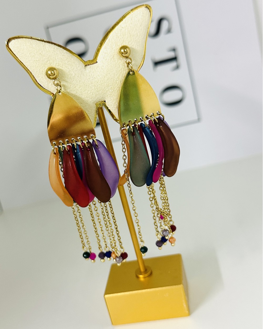 COLOURFUL EARRING
