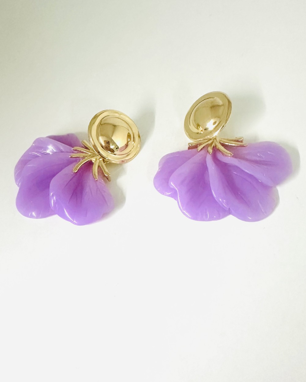 PURPLE EARRING