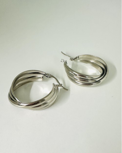 SILVER EARRING