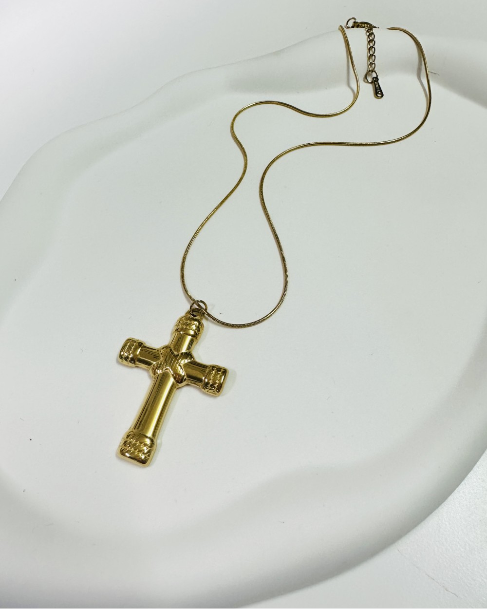 Cross Golden Neckless