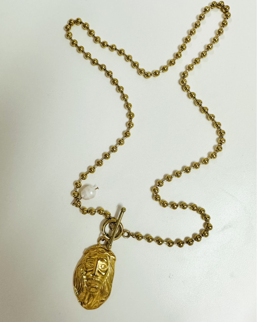 Golden Long Necklace