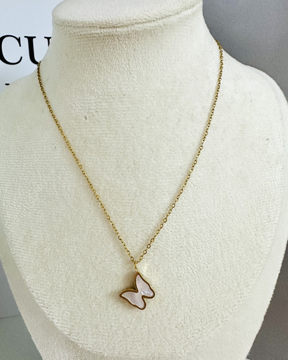Golden Butterfly Necklace