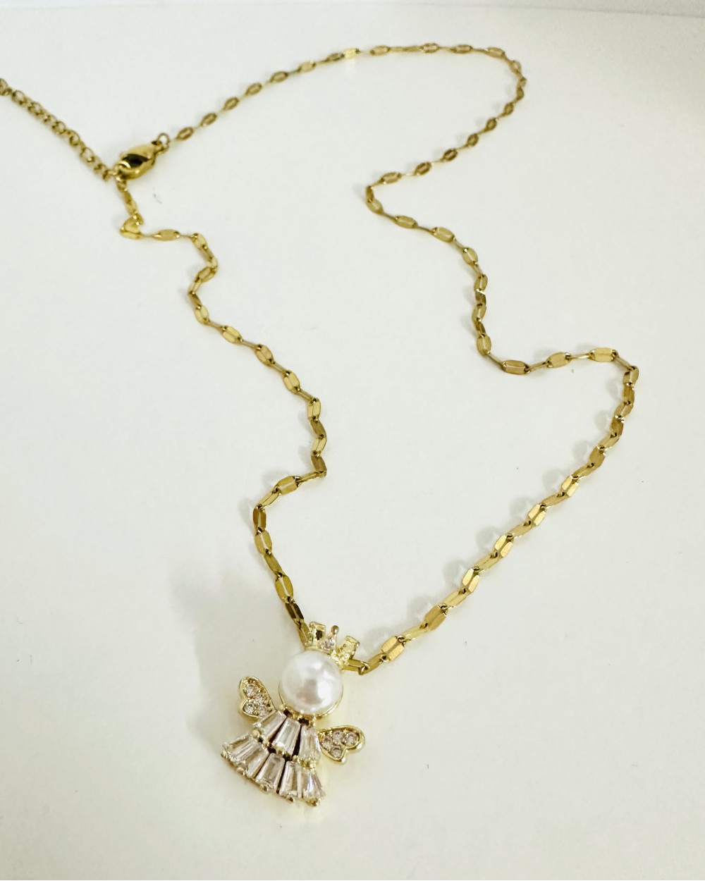 Golden Pearl Necklace