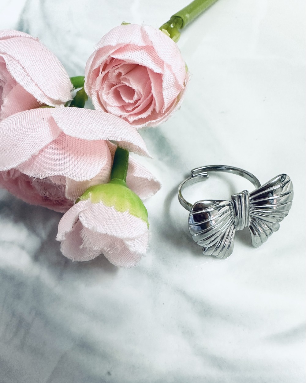 BUTTERFLY SILVER RING
