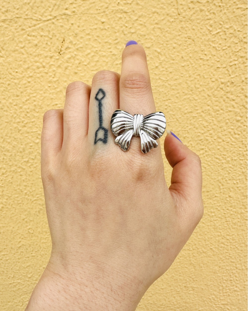 BUTTERFLY SILVER RING